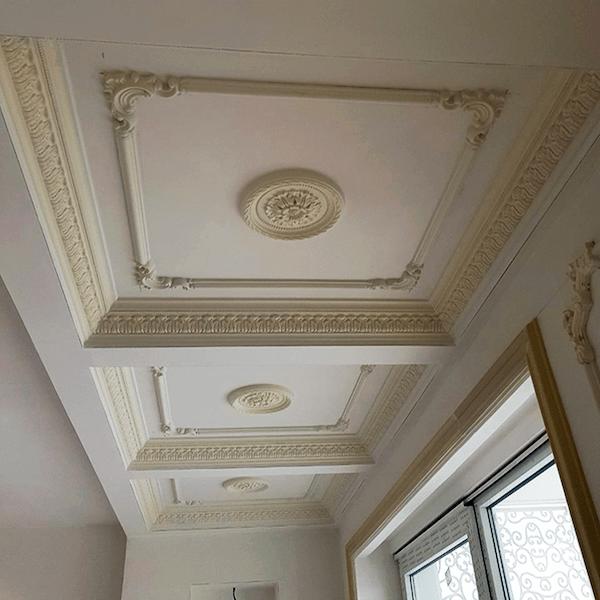 ابزار گلویی سقفی, BB-CC 05, Acanthus Crown Molding, acanthus crown molding, ابزار پلی یورتان سقف